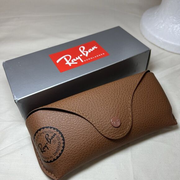 Ray Ban RB2140F 1333G6 WAYFARER CHROMANCE Polarized Sunglass Grey Havana 52-150 - Picture 9 of 9